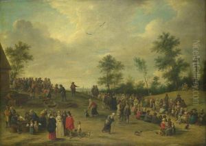 A Country Festival near Antwerp by David Teniers the Younger