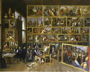 The Brussels Picture Gallery of the Archduke Leopold Wilhelm of Austria (1614-1662) by David Teniers the Younger