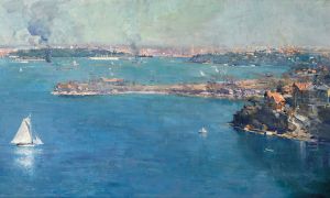 Sydney Harbour by Arthur Streeton