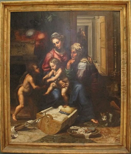 Madonna of the cat - view 1