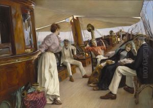 On the Yacht "Namouna", Venice