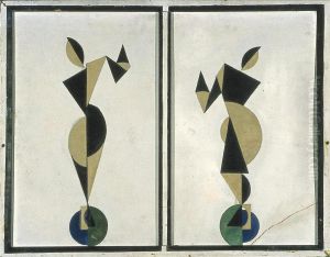 Dancers by Theo van Doesburg