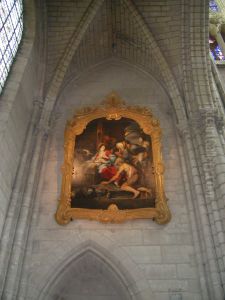 Adoration of the shepherds by (studio of) Rubens, Peter Paul