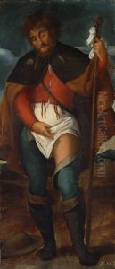 Hl. Rochus by Palma Vecchio