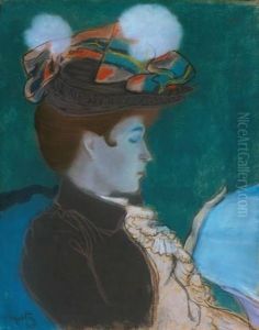 Moca lendo um jornal (1890) by Louis Anquetin
