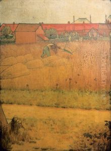 The Harvest, or Mower at Noon(reaper)