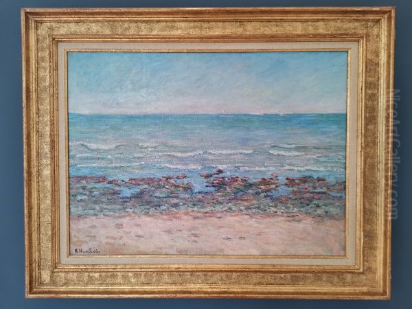 Plage de la cote normande - view 1