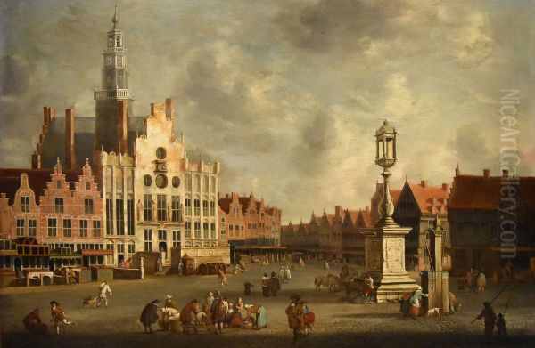 The market in Den Bosch - view 1