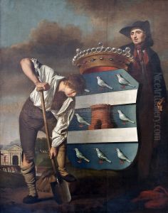 De stad Grave by Quirinus van Amelsfoort