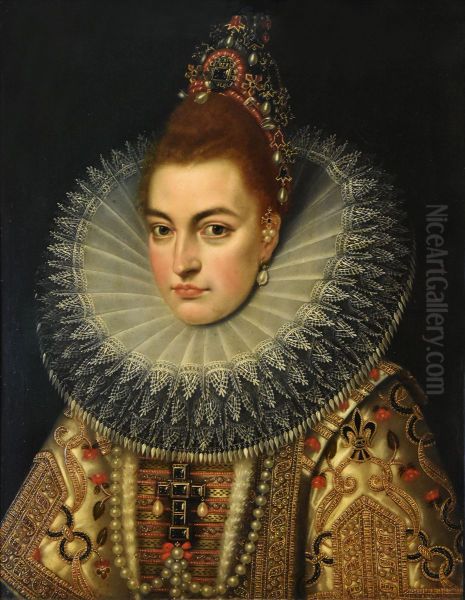 Portrait of Archduchess Isabella - view 1