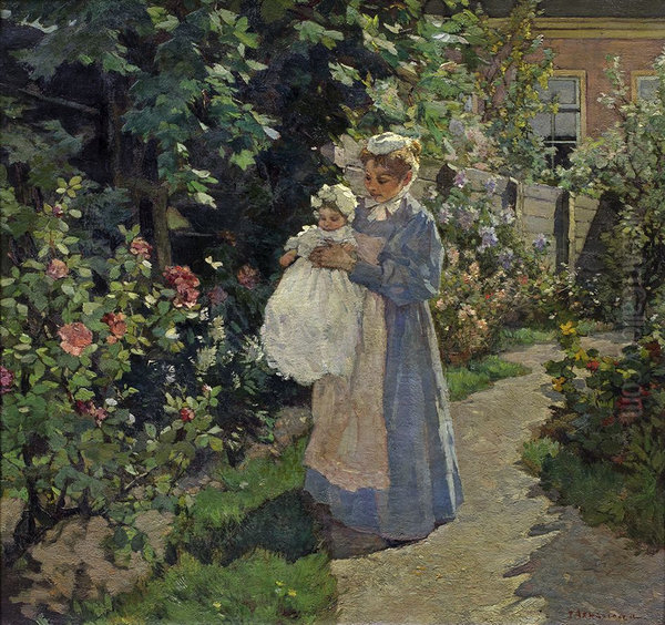 In the garden - view 1