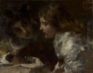 Two children