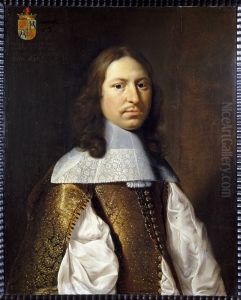 Portrait of Johan Lewe (1622-1671) by Jan de Stomme