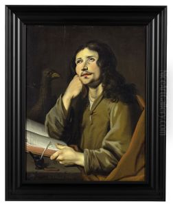 De evangelist Johannes, by Jan de Stomme