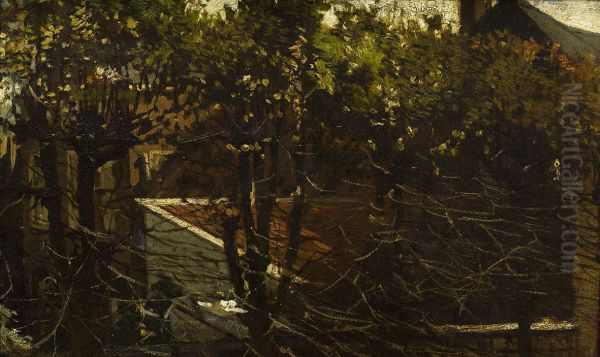 In het hofje van Nieuwkoop - view 1