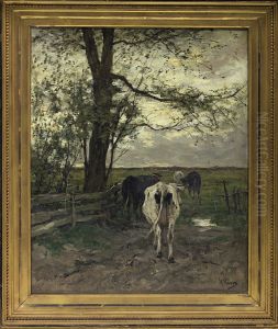 De melkbocht by Anton Mauve
