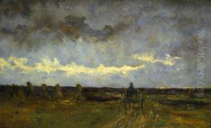 Heidelandschap, by Taco Mesdag