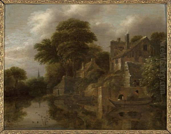 Huizen aan de waterkant, - view 1