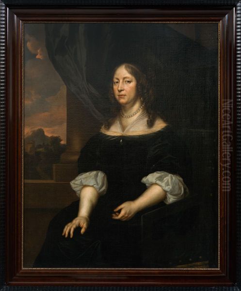 Portrait of a woman, probably Cecilia Elisabeth Tamminga (1652-1718) - view 1