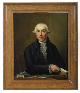Portrait of Joan Graafland (1736-1799) by Hermanus Numan