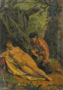 Pan en Leda, by Jan Bulthuis