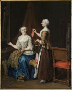 Terugkeer van de vismarkt, by Elisabeth Geertruida Wassenbergh