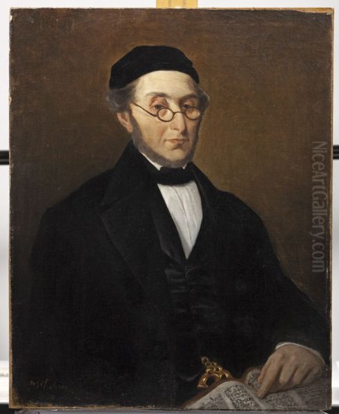 Portrait of Samuel Juda Oppenheim (1785-1873) - view 1