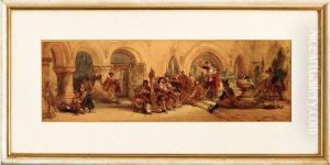 'soldiers By A Crypt In A Cathedral"
