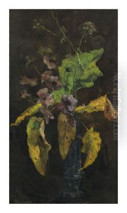 Bloemstilleven met anemonen by Floris Verster