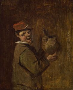Boy with jug Boy with jug