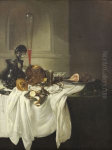 Still life by Jan Jansz Den Uyl