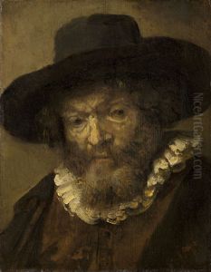 Head of an Old Man by Carel Fabritius
