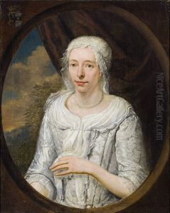 Portrait of Cornelia Huysinga by Jan Abel Wassenbergh I