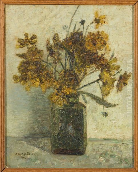 Bloemstilleven, - view 1