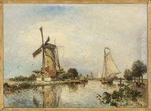 Gezicht op Rotterdam vanuit Overschie
