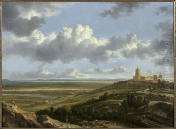 View of Schwanenburg castle at Kleve - view 1