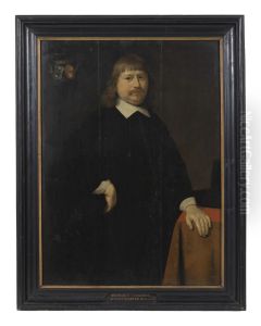 Portrait of Regnerus Tjaerda (?-1668), echtgenoot van Johanna Folckers Portrait of Regnerus Tjaerda (?-1668), echtgenoot van Johanna Folckers