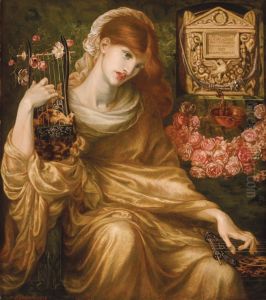 La viuda romana by Dante Gabriel Rossetti
