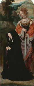 De opwekking van Lazarus by Aertgen van Leyden