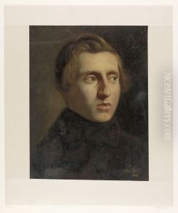 Portret van een jonge man by Jozef Israels