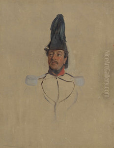 Portretstudie van kapitein T.S. Nabal