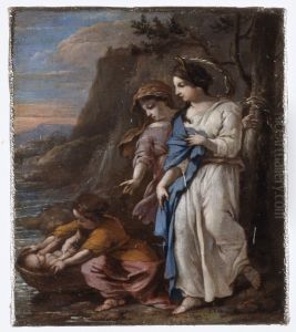 Finding of Moses by Johannes Voorhout