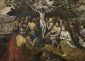 The Trinity by Frans Floris I