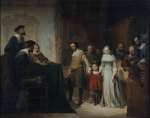'De echtscheiding', naar gedicht van Hendrik Tollens