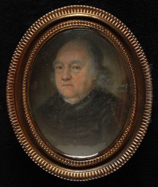 Portretminiatuur, borstbeeld van Mr. Herman Nederburgh - view 1