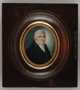 Portretminiatuur van een man