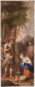 Abigael voor David by Elias Van Nijmegen