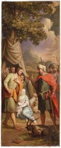 Laban bij Jacob by Elias Van Nijmegen