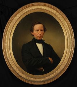 Portret van Herman Theodor Lohnis by Robert van Eijsden