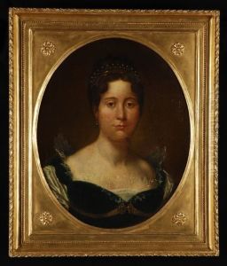 Portret van Augusta Eleonora Carolina, gravin Von Hohenlohe Langenburg (1775-1813)